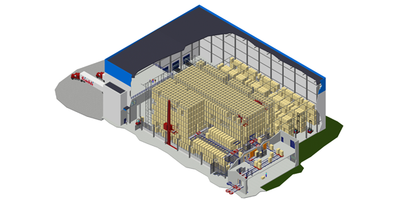 temperature controlled warehouse