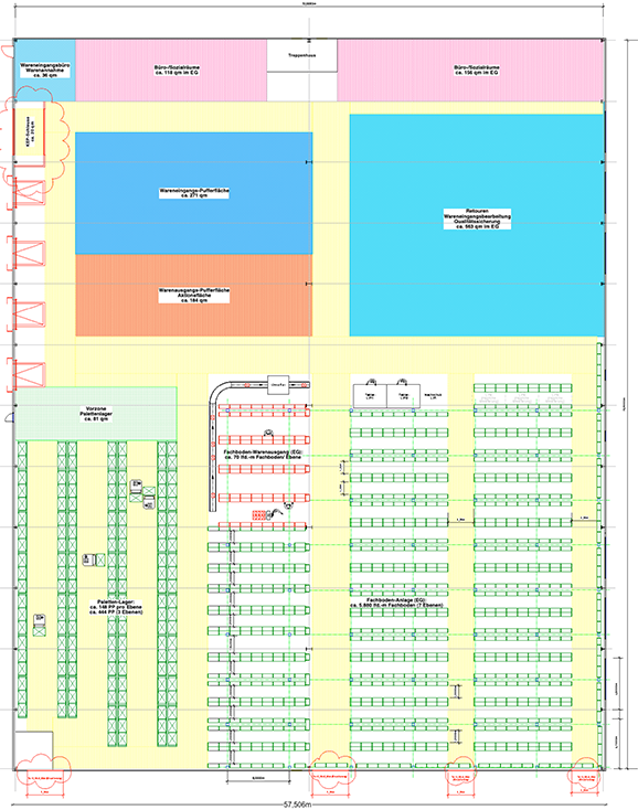 apollo warehouse layout